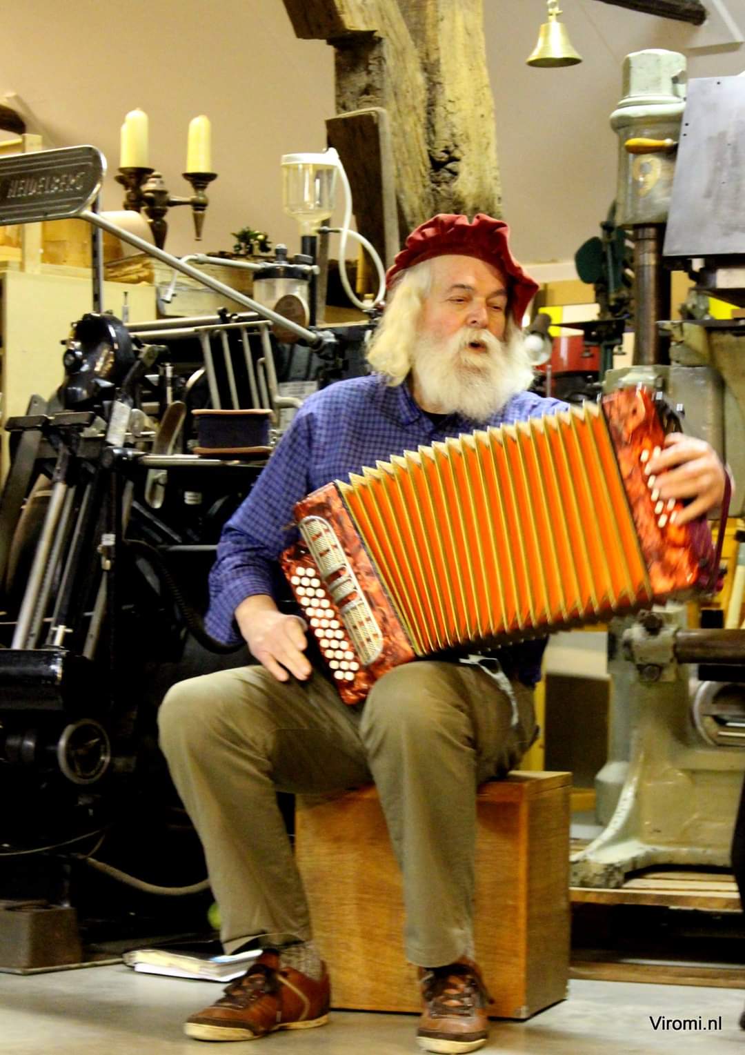 Toonkunstenaar Foleor van Steenbergen (Roelof Hartholt)