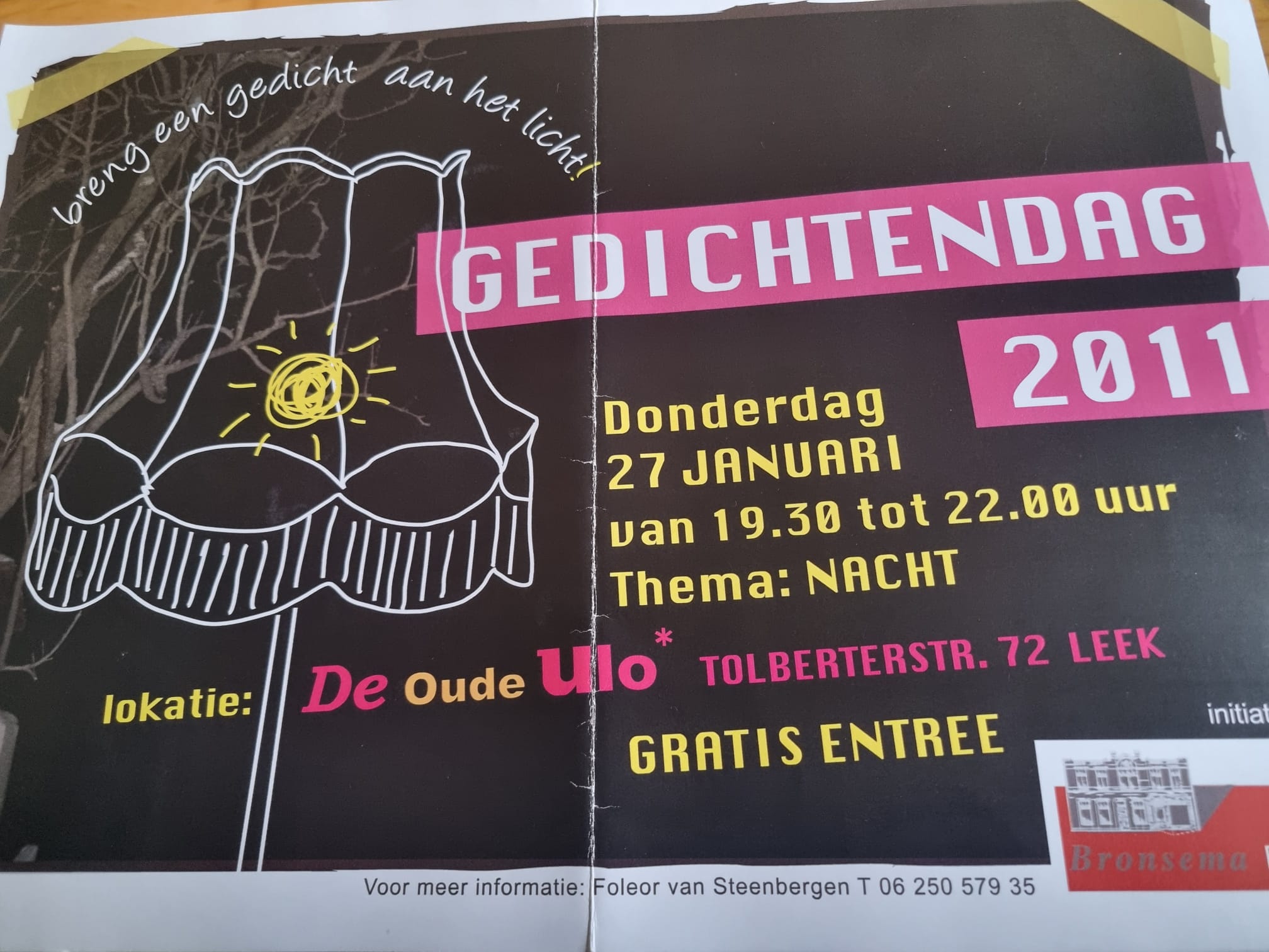 Gedichtendag in 2011
